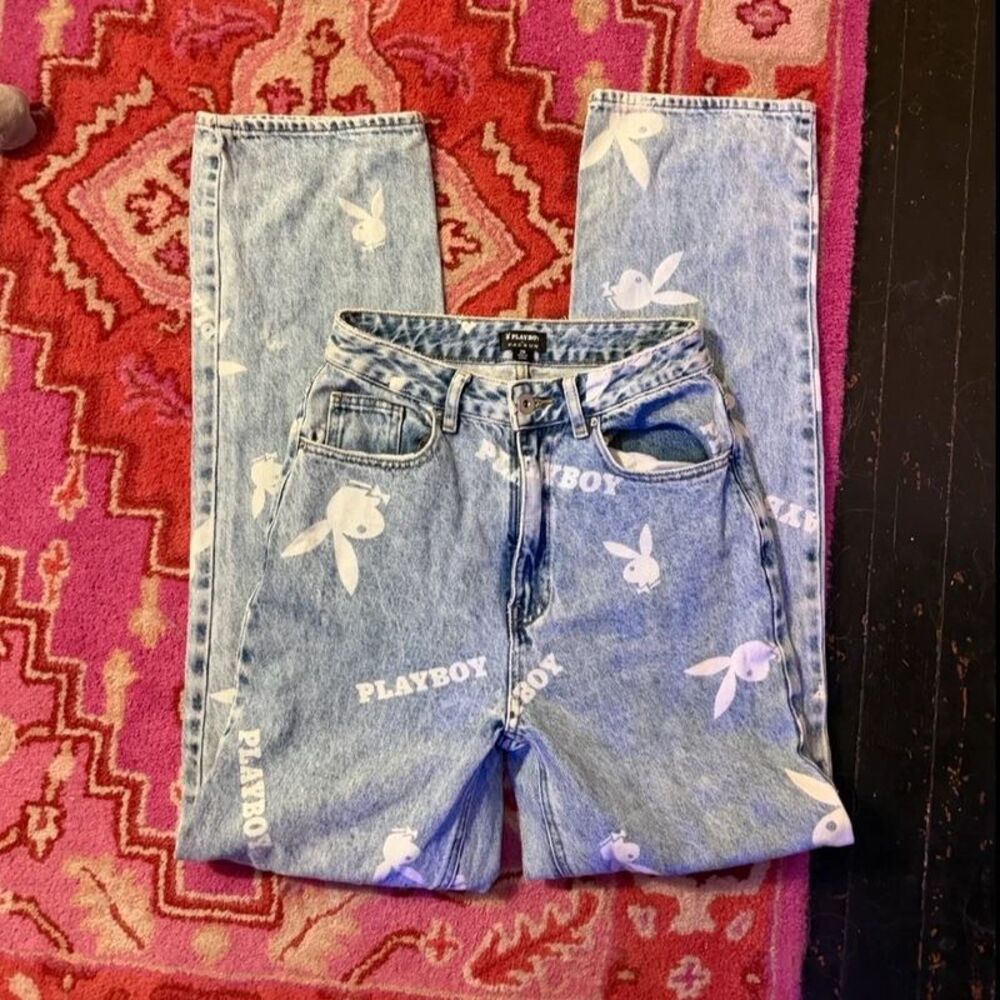 Playboy logos jeans